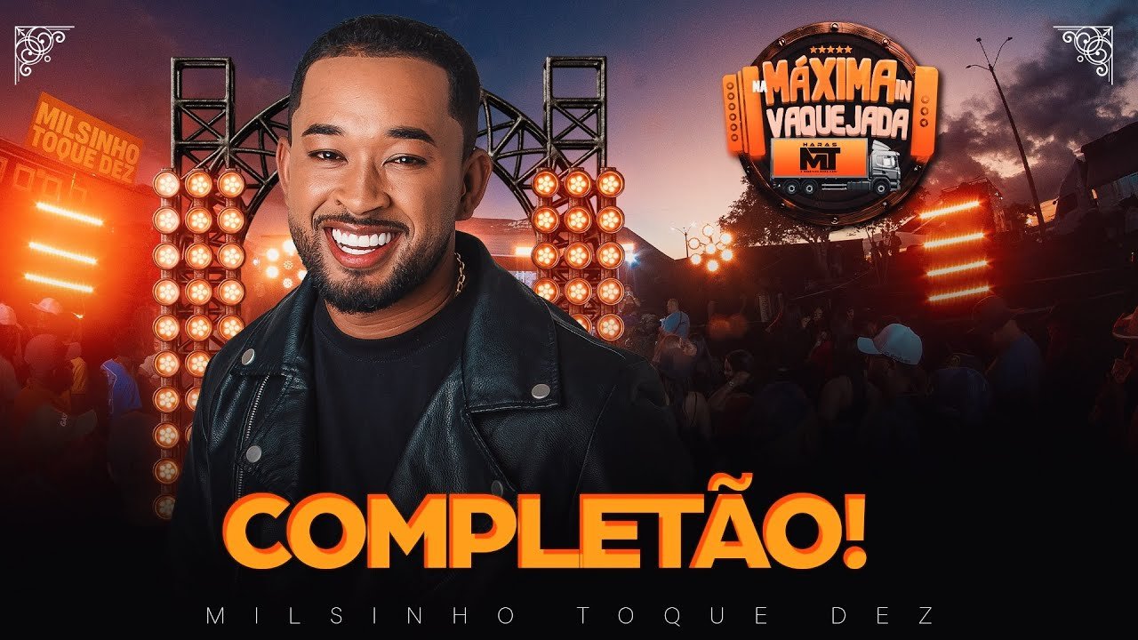 Capa do CD MILSINHO ToqueDez - NA MAXIMA IN VAQUEJADA - Central dos Hits
