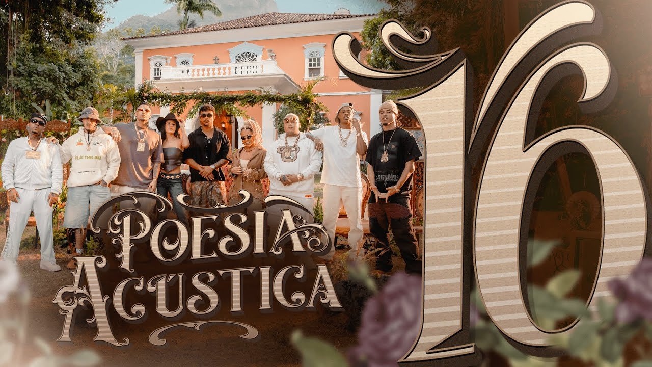 Capa do CD Poesia Acústica - Playlist Completa - Central dos Hits