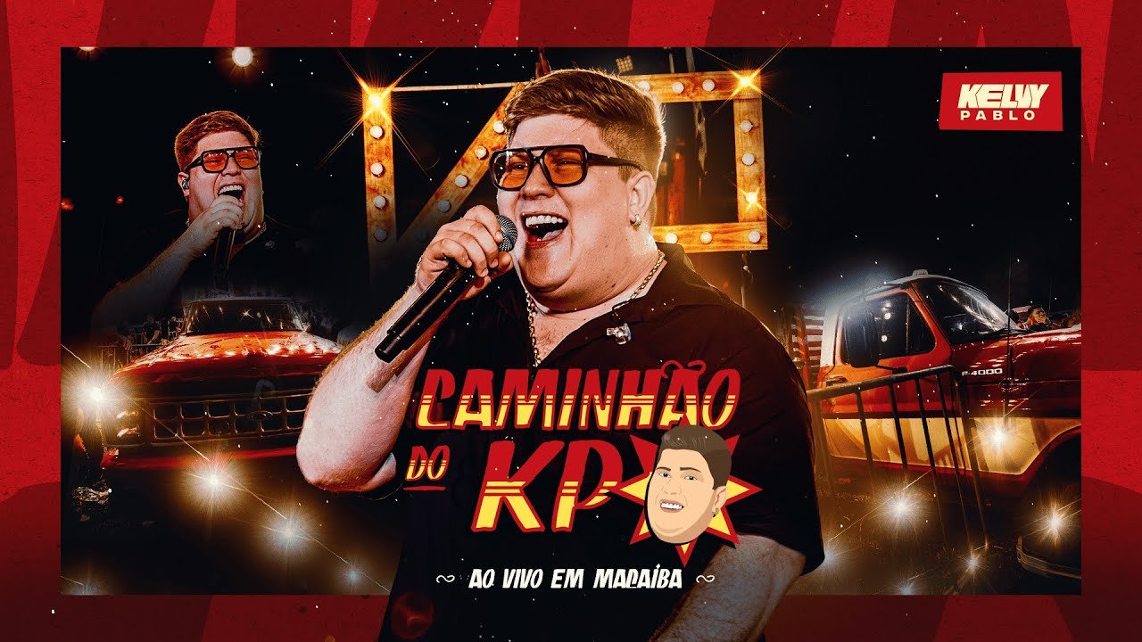 Capa do CD KELVY PABLO - CAMINHAO DO KP AO VIVO EM MACAIBA - Central dos Hits