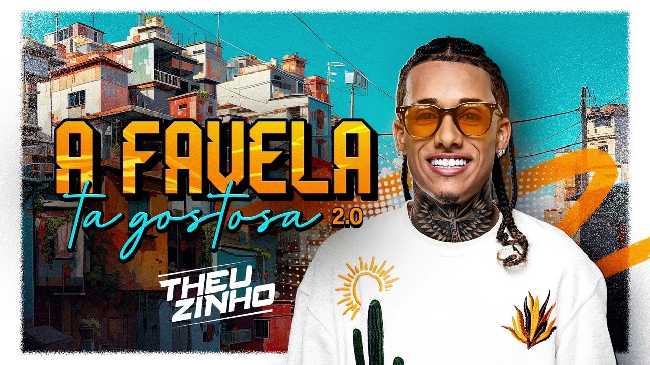 Capa do CD Theuzinho - A Favela Ta Gostosa 2.0 - Central dos Hits