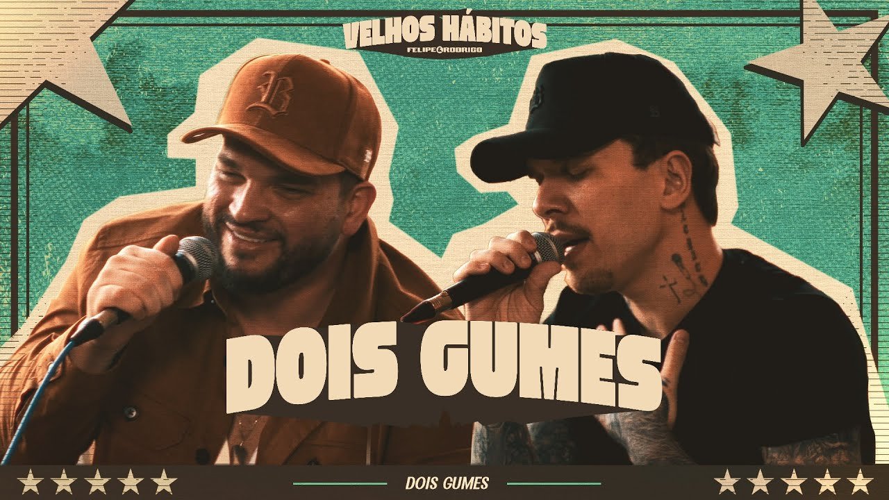 Capa do CD Felipe & Rodrigo + 3 GUIAS DVD 2025 - Central dos Hits