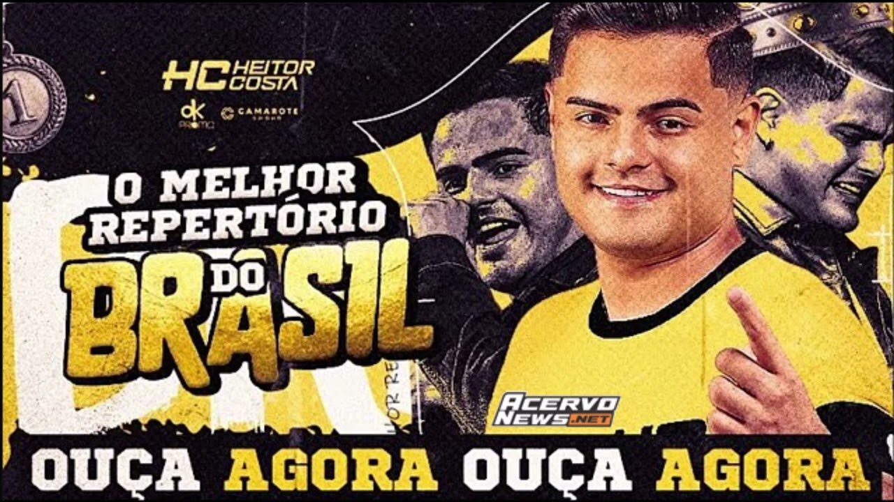 Capa do CD Heitor Costa - O Melhor Repertorio Do Brasil - Central dos Hits