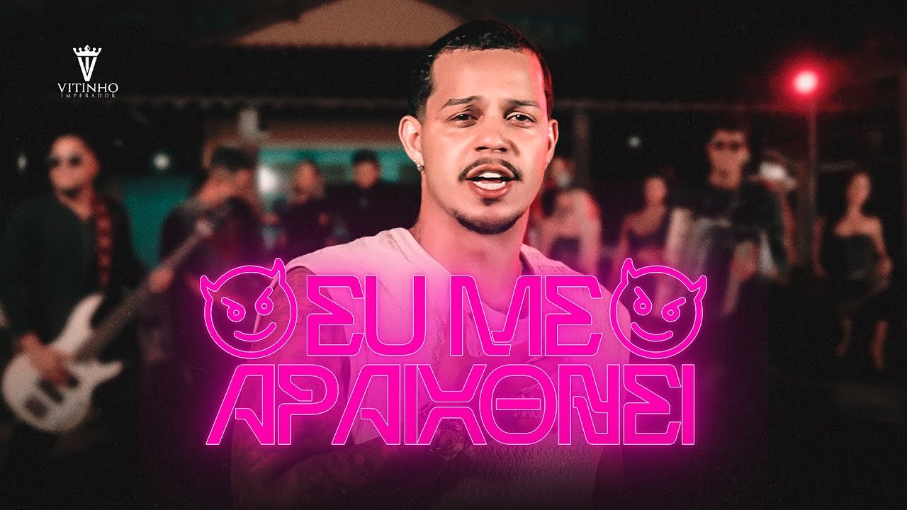 Capa do CD Vitinho Imperador - Eu me apaixonei - Central dos Hits