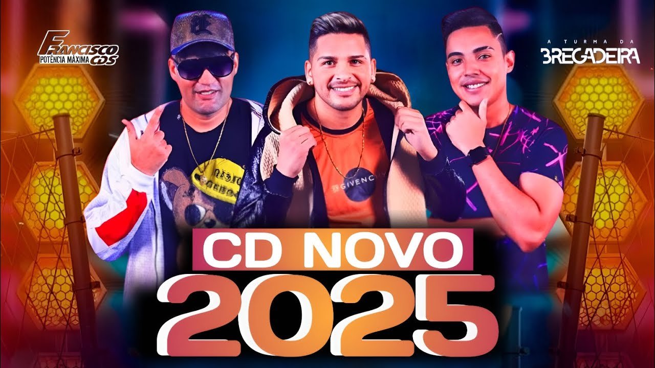 Capa do CD TURMA DA BREGADEIRA - Central dos Hits