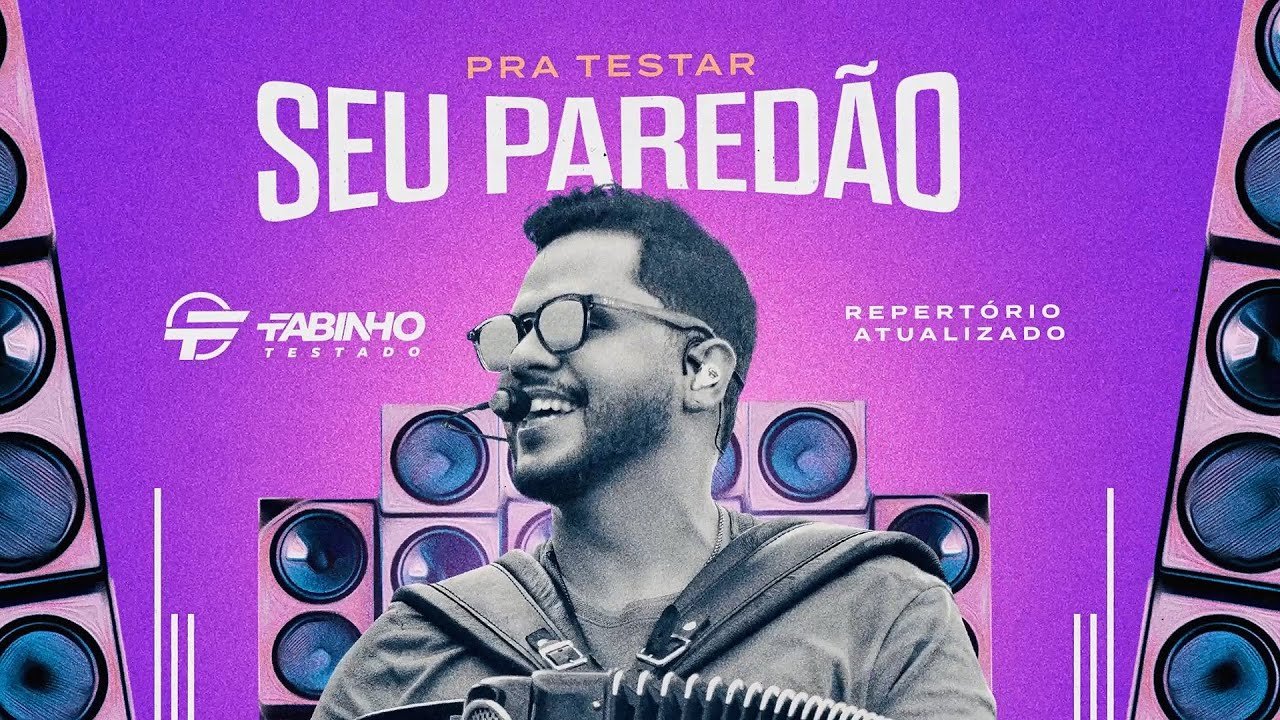 Capa do CD Fabinho Testado - Central dos Hits