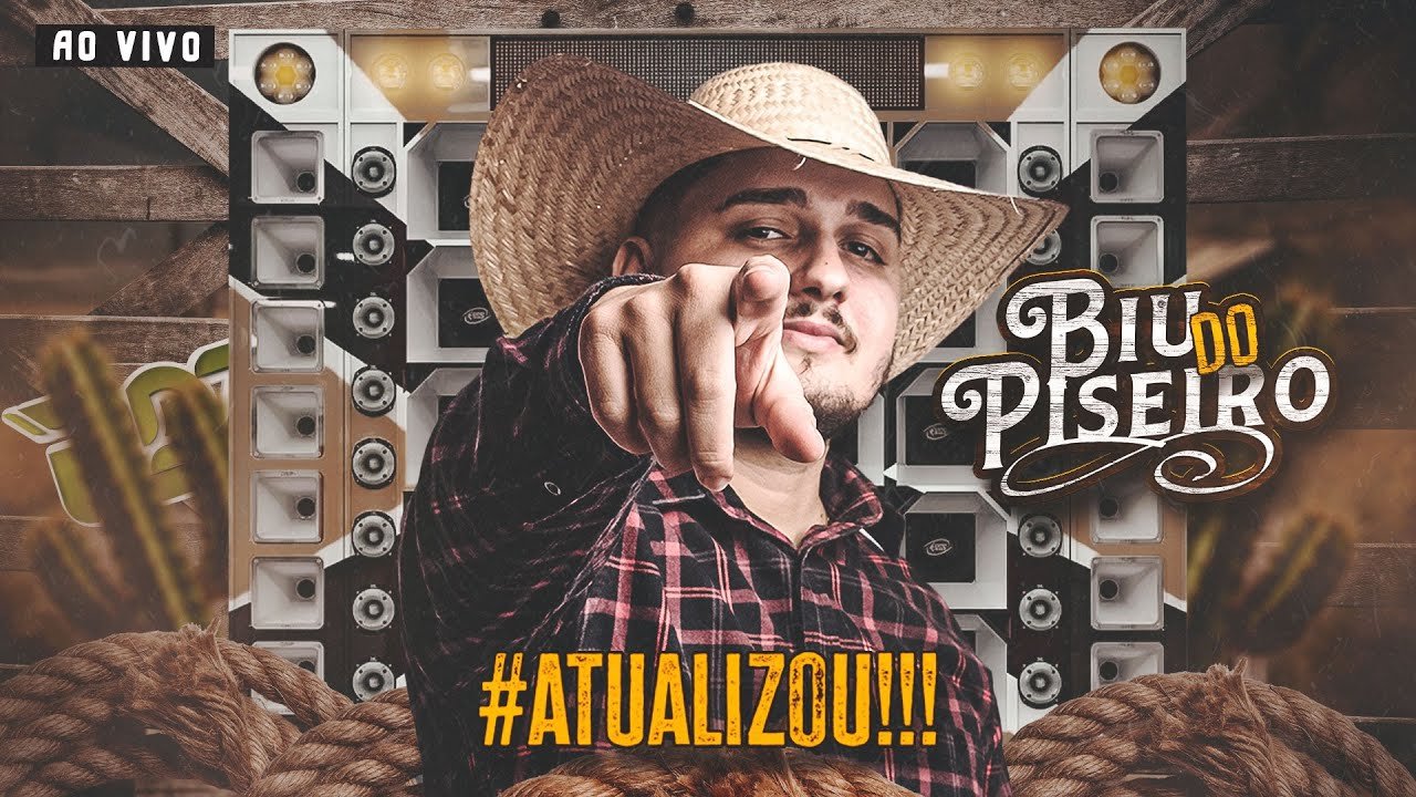 Capa do CD @BIU DO PISEIRO AGOSTO 2025 - Central dos Hits