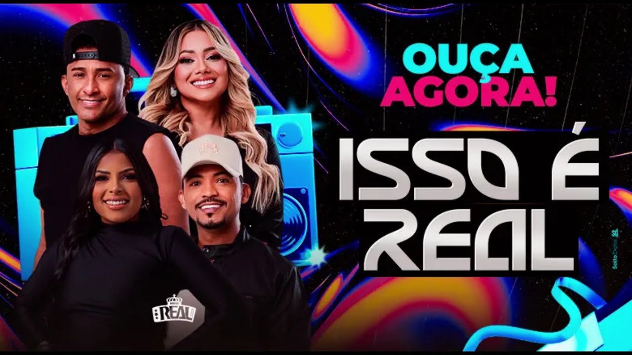 Capa do CD @Isso E Real - Forro Real - (ATUALIZADO) - Central dos Hits