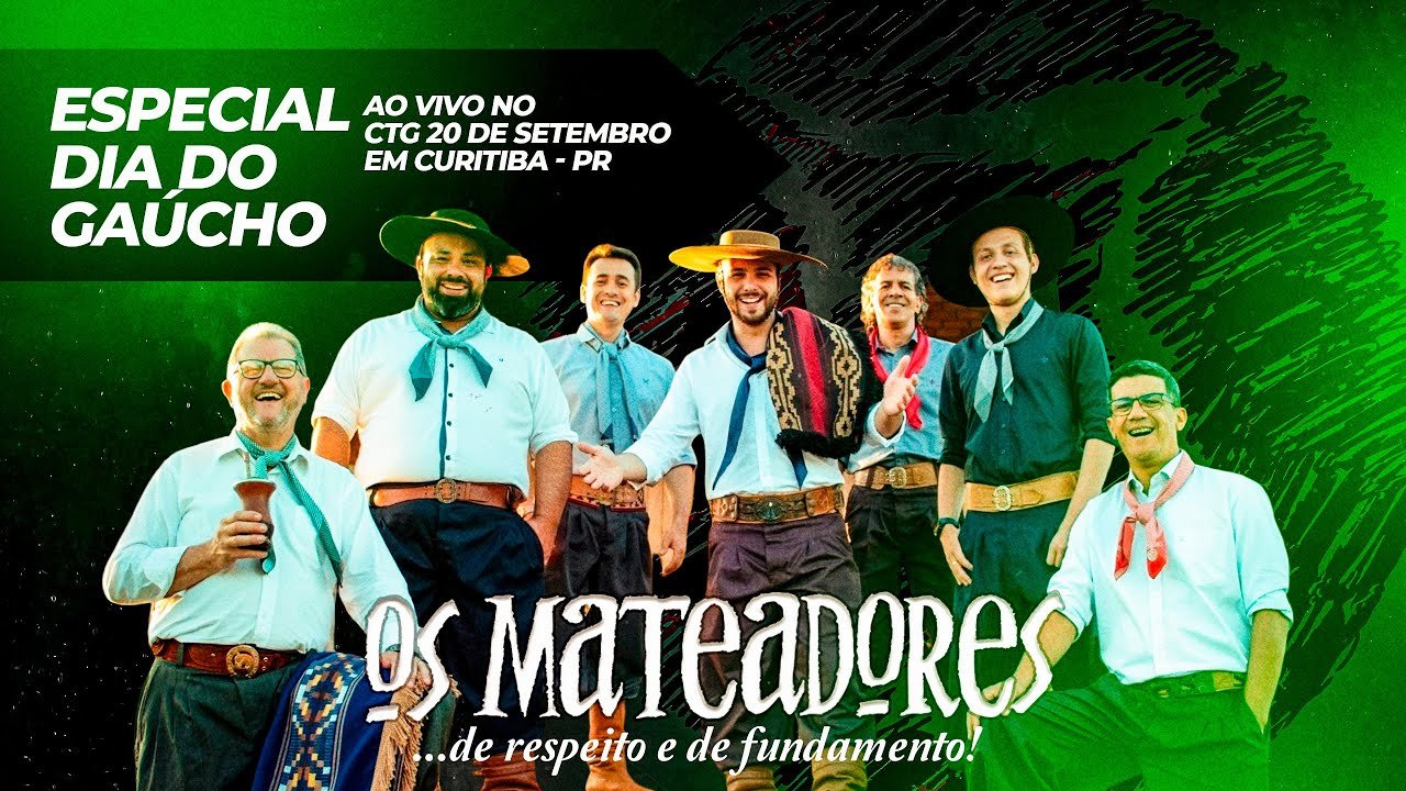 Capa do CD Os Mateadores - Central dos Hits