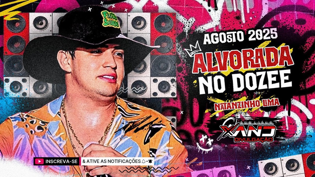 Capa do CD Natanzinho Lima - Alvorada no 12 - Central dos Hits