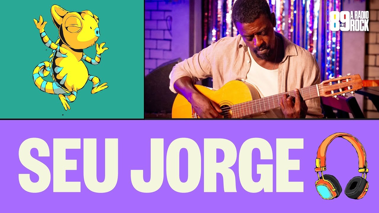 Capa do CD Seu Jorge - Churrasco Vol.1 - Central dos Hits