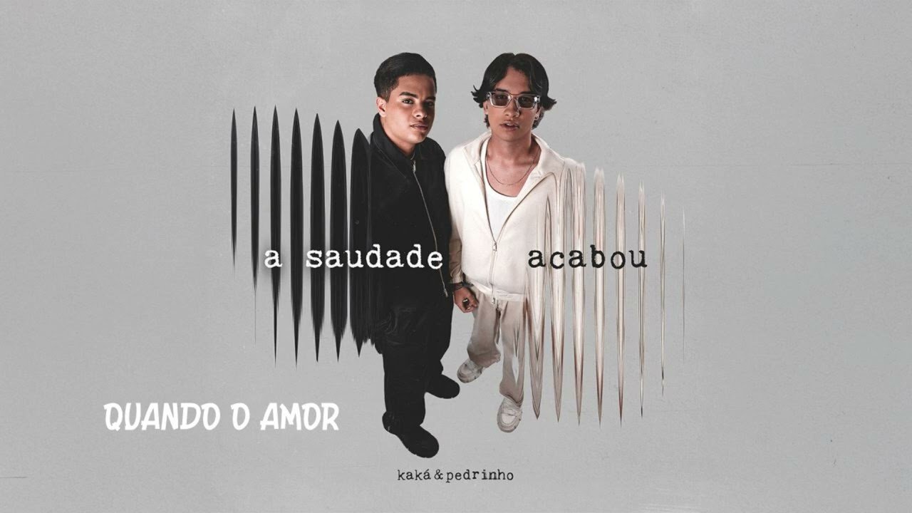 Capa do CD @Kaka e Pedrinho - A Saudade Acabou (ATUALIZADO) - Central dos Hits