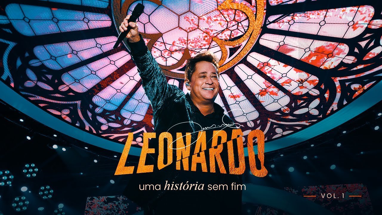 Capa do CD LEONARDO - Uma história sem fim - Central dos Hits