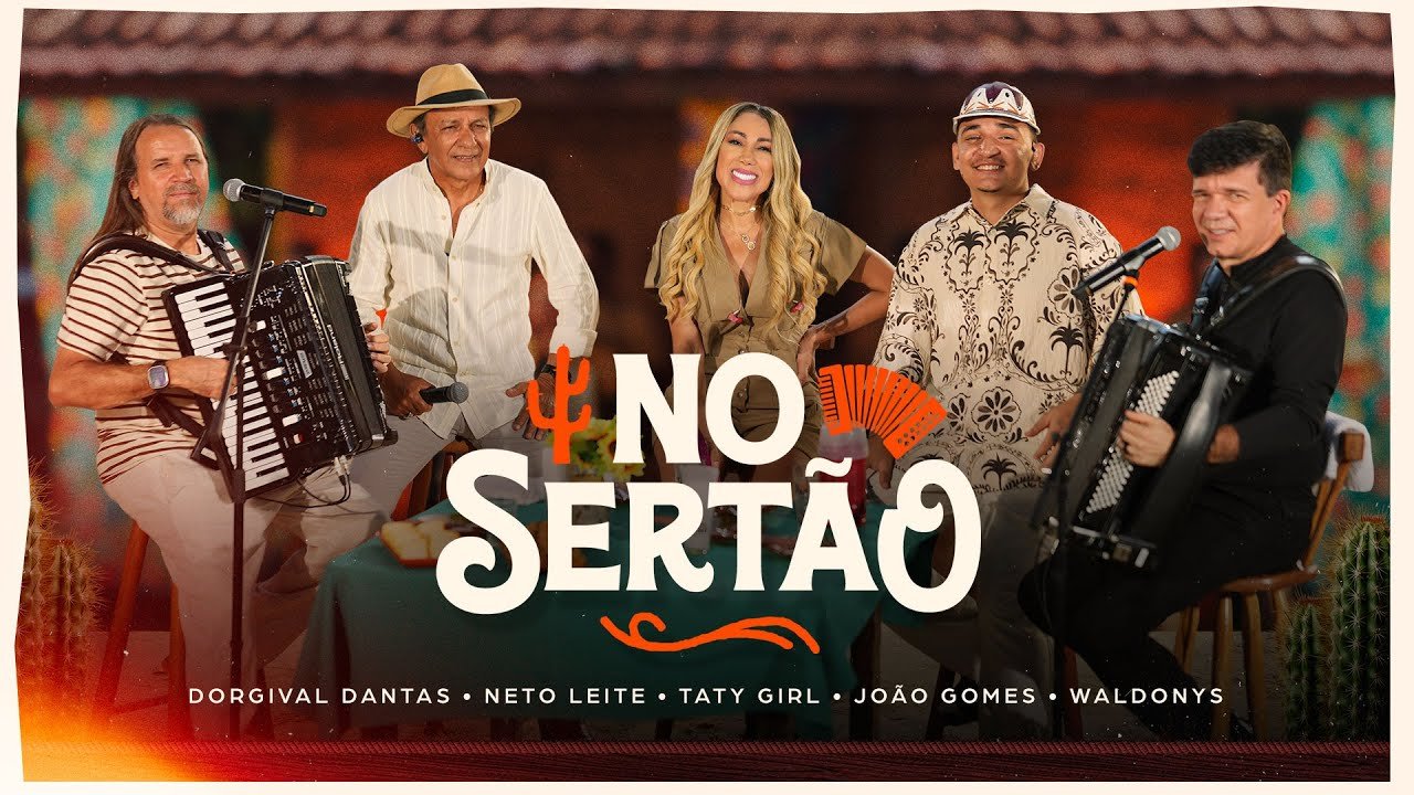 Capa do CD @Taty Girl - No Sertão (feat. Neto Leite, Waldonys) - Central dos Hits