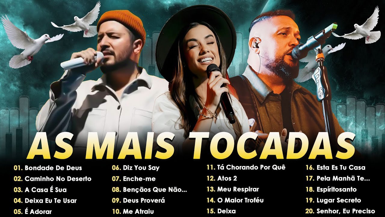 Capa do CD @PLAYLIST GOSPEL 2024 - Central dos Hits