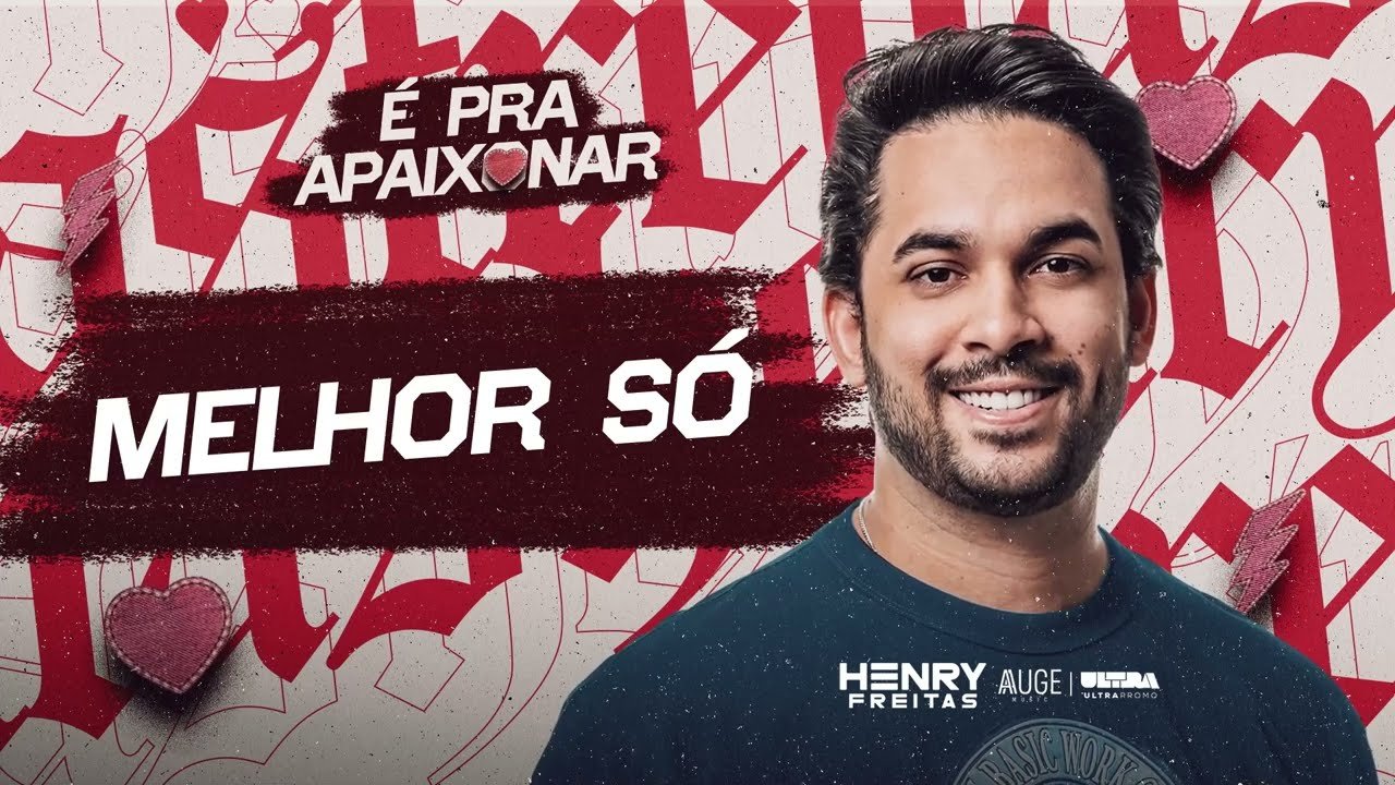 Capa do CD @Henry Freitas - E Pra Apaixonar 2.0 (ATUALIZADO) - Central dos Hits