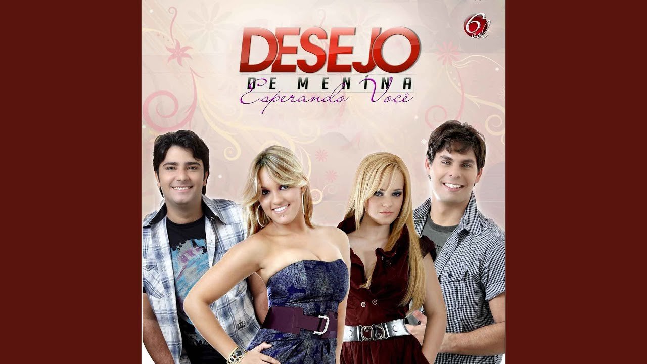 Capa do CD Desejo de Menina - Central dos Hits