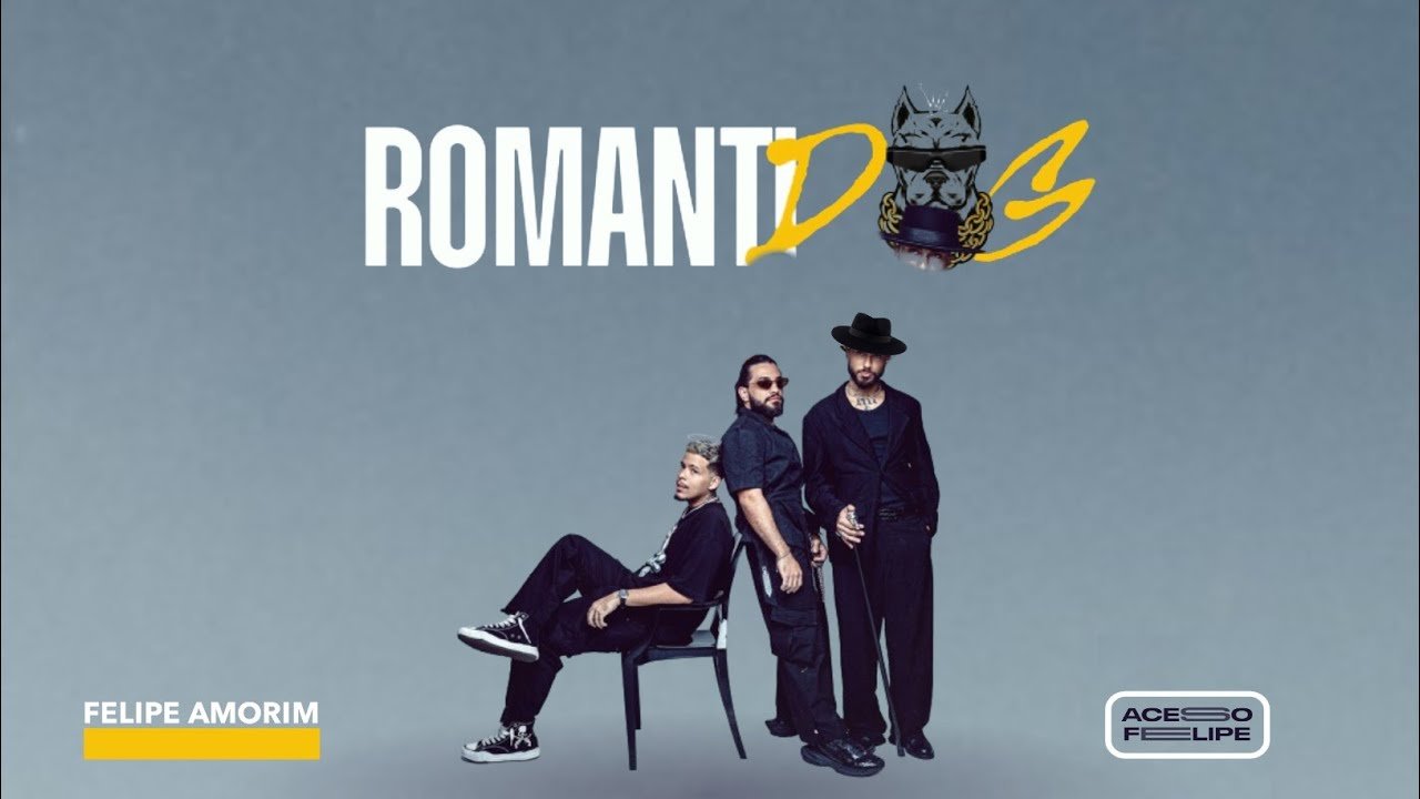 Capa do CD FELIPE AMORIM - ROMANTIDOG - Central dos Hits
