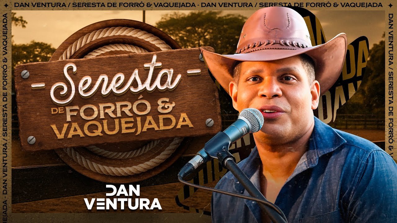 Capa do CD @DAN VENTURA - FORRO NA SERESTA - Central dos Hits