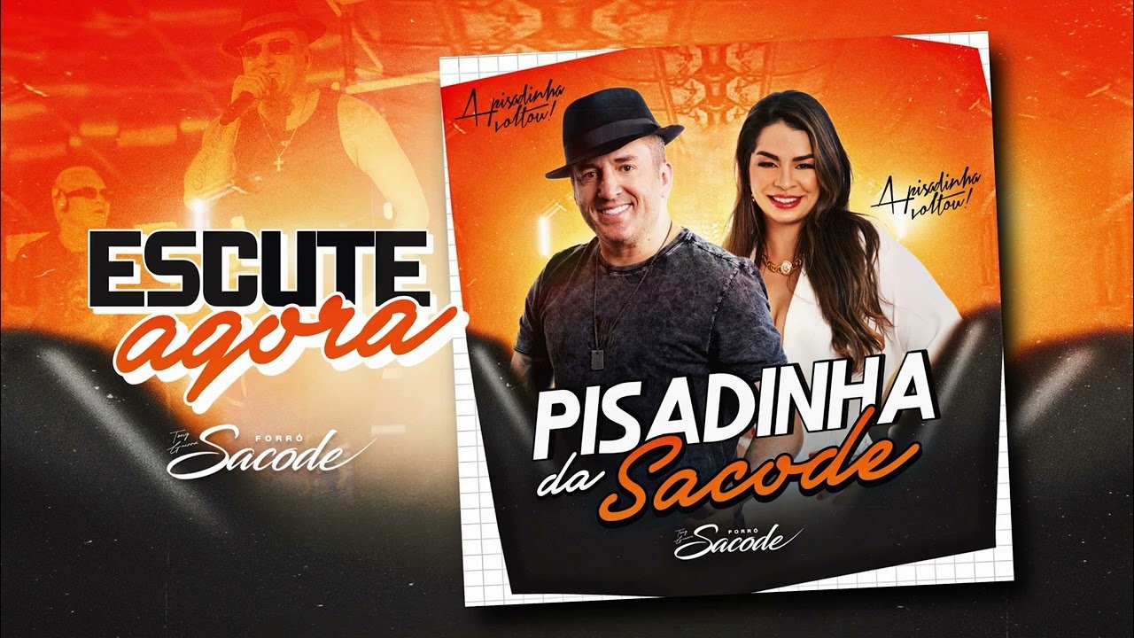 Capa do CD @Forró Sacode - Pisadinha da Sacode no Sao Joao - Central dos Hits