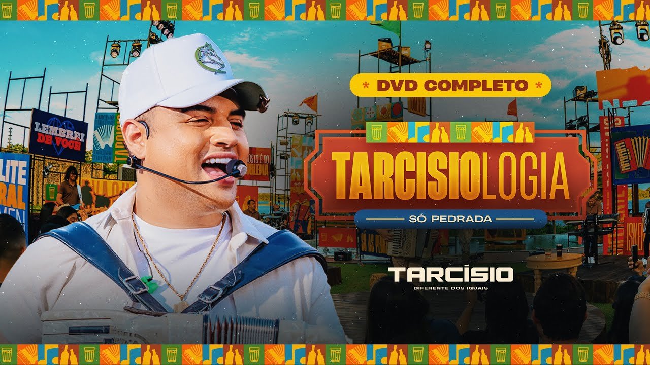 Capa do CD @TARCISIO DO ACORDEON -  TARCISIOLOGIA - Central dos Hits