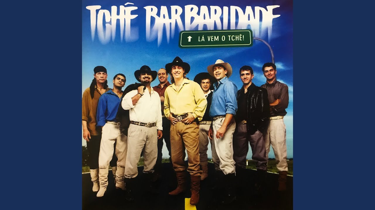 Capa do CD Tchê Barbaridade - Central dos Hits