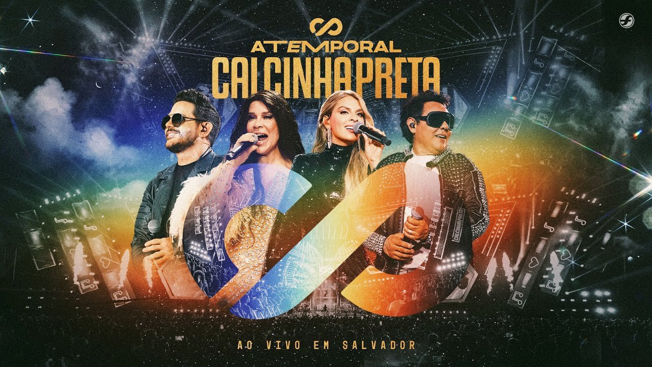 Capa do CD Calcinha Preta - Atemporal (Ao Vivo) - Central dos Hits