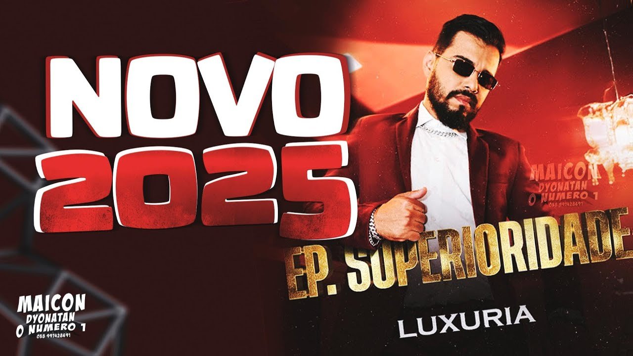 Capa do CD Luxuria 2025 - Central dos Hits
