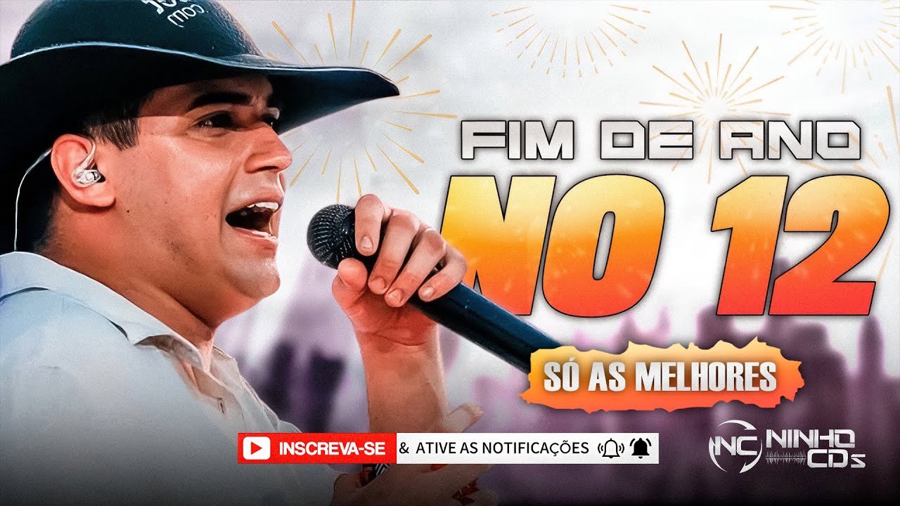Capa do CD Natanzinho Lima - FIM DE ANO NO 12 - Central dos Hits