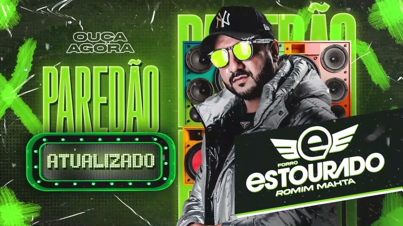 Capa do CD Forró Estourado - Romim Mahta 2025 - Central dos Hits