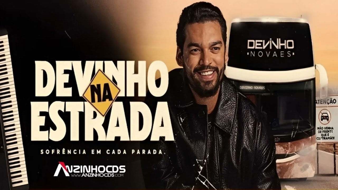 Capa do CD @DEVINHO NOVAES - NA ESTRADA - Central dos Hits