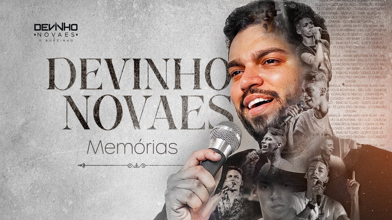 Capa do CD Devinho Novaes - Memorias - Central dos Hits