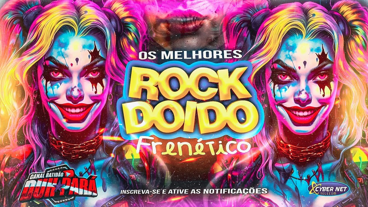 Capa do CD SET ROCK DOIDO ATUALIZADO MIXADO - Central dos Hits