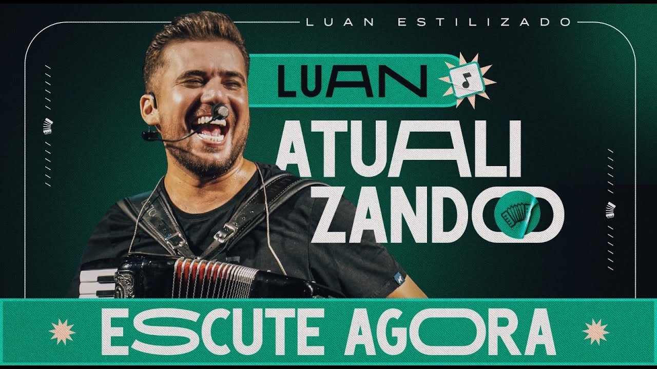 Capa do CD Atualizando - Luan Estilizado - Central dos Hits