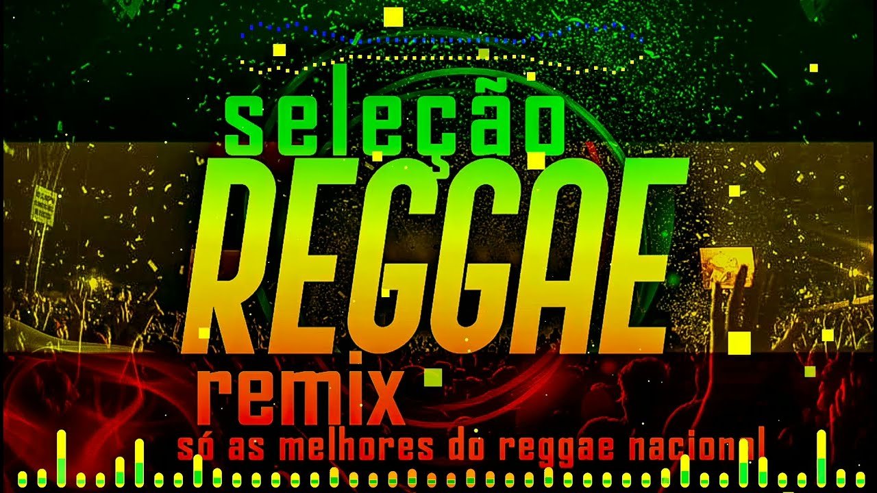 Capa do CD Reggae Nacional Remix - Central dos Hits