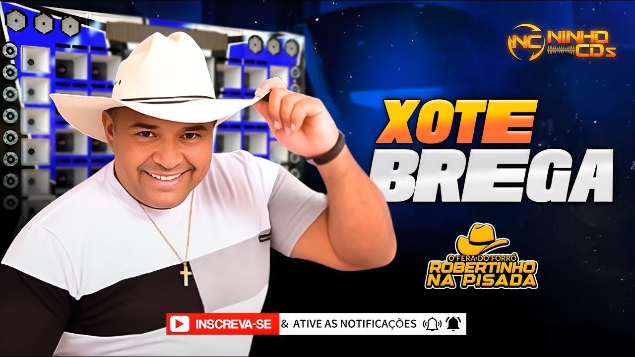 Capa do CD Robertinho na Pisada - Central dos Hits