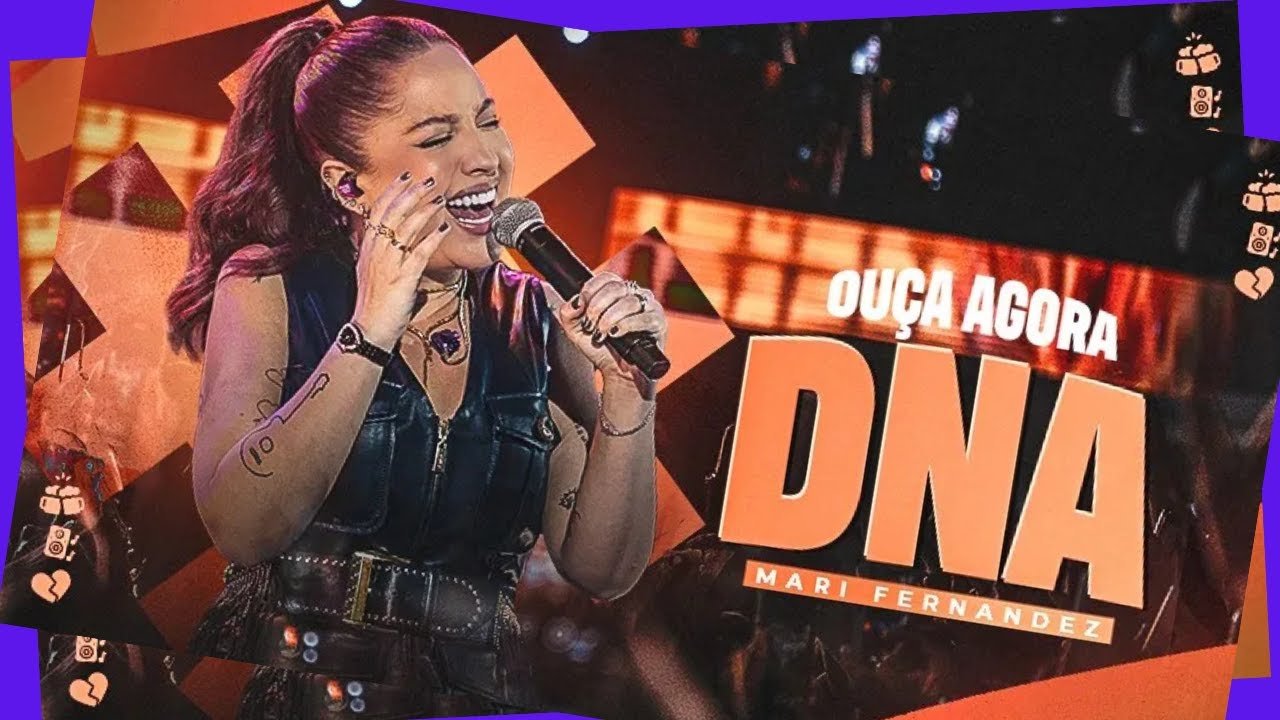 Capa do CD Mari Fernandez - DNA - Central dos Hits
