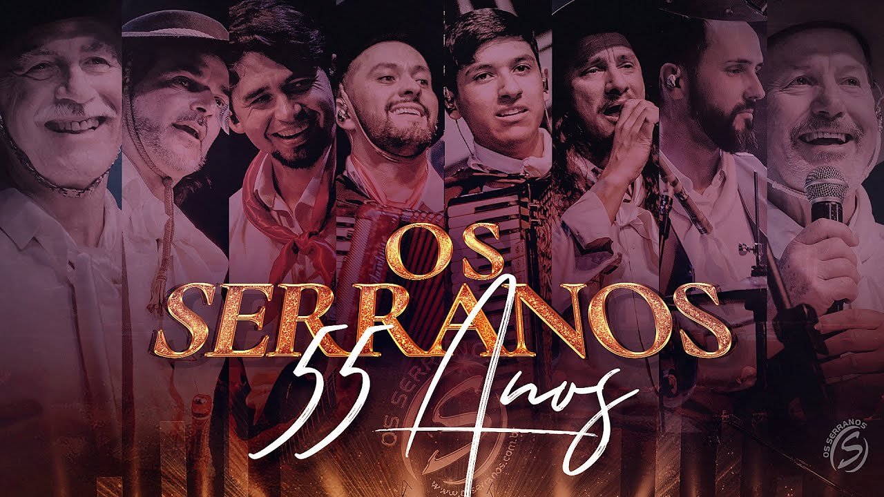 Capa do CD Os Serranos - Central dos Hits