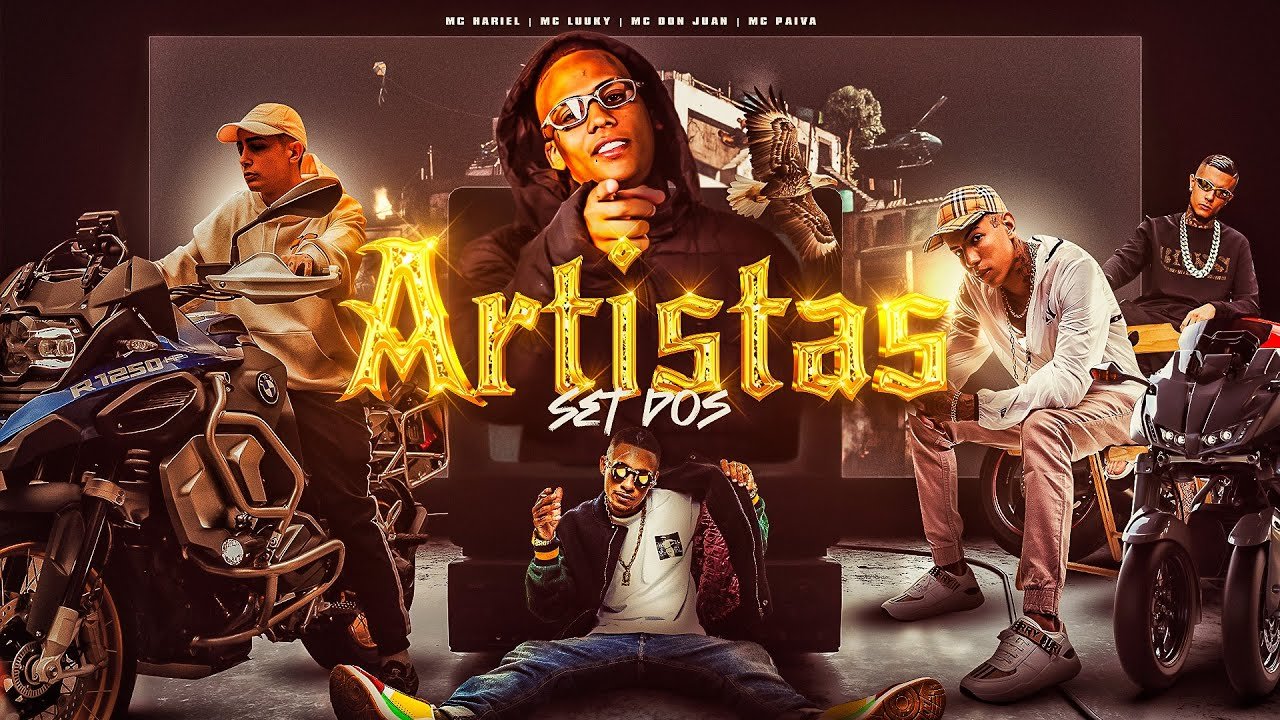 Capa do CD FUNK ARTISTAS - Central dos Hits