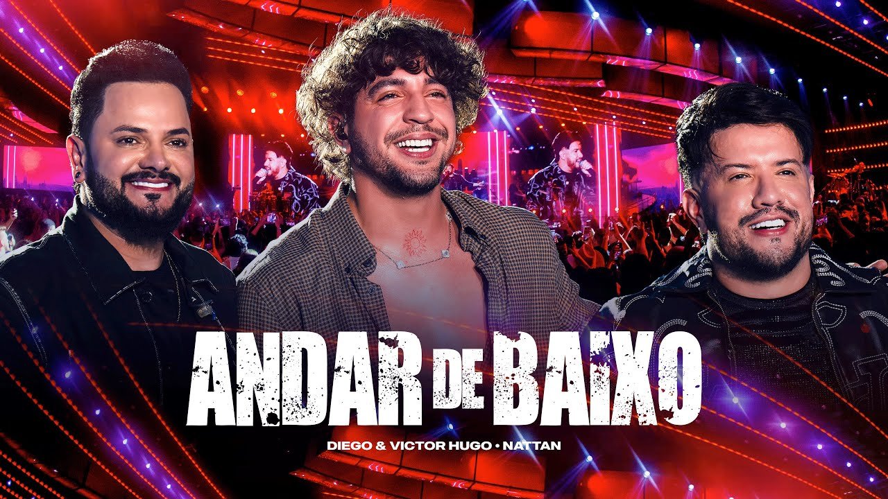 Capa do CD Diego e Victor Hugo - Andar de Baixo - Central dos Hits