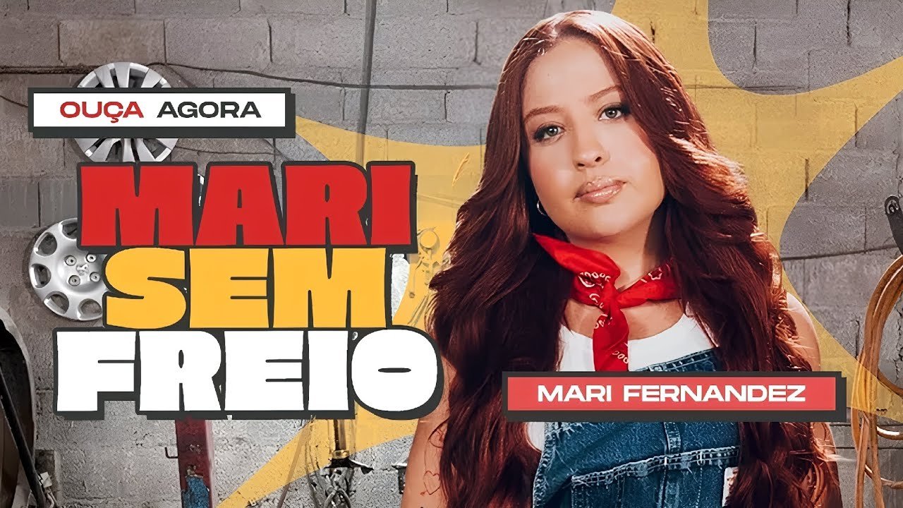 Capa do CD Mari Fernandez - Mari Sem Freio - Central dos Hits