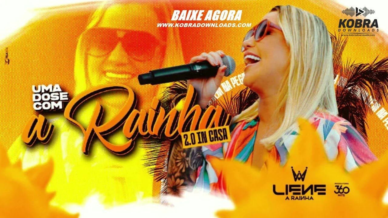Capa do CD Liene A Rainha 2.0 In Casa - Central dos Hits