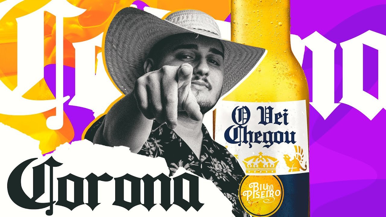 Capa do CD BIU DO PISEIRO - CORONA - Central dos Hits