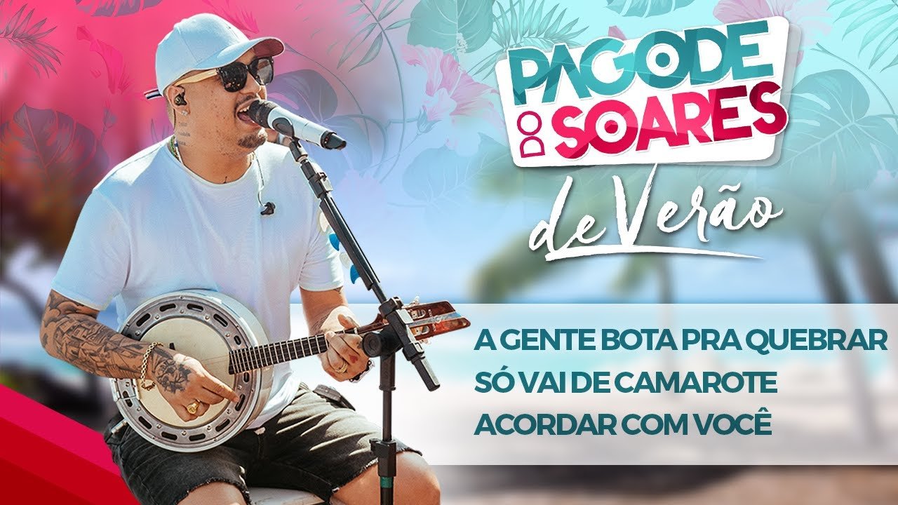 Capa do CD Thiago Soares - Pagode do Soares de Verão - Central dos Hits