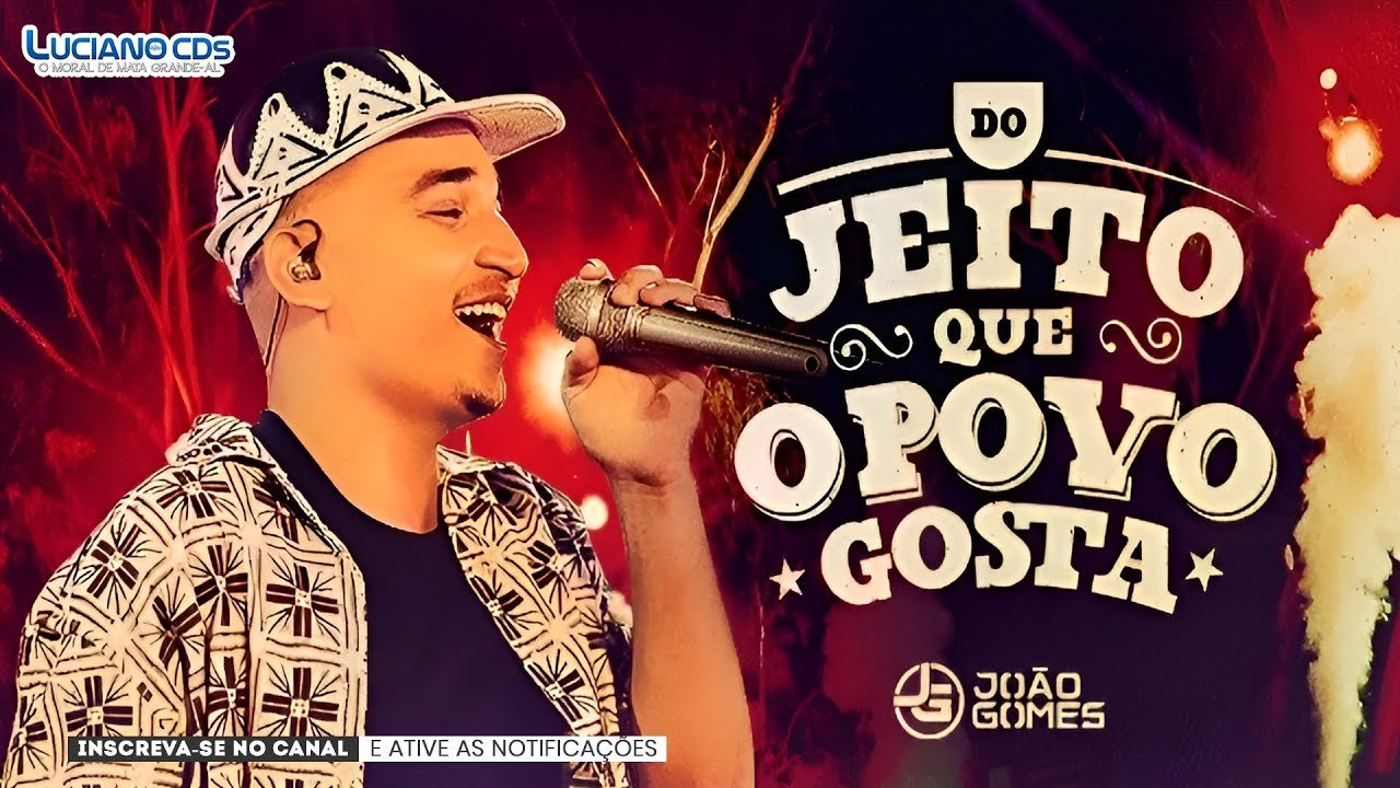 Capa do CD @Joao Gomes - CD DO JEITO QUE O POVO GOSTA - Central dos Hits